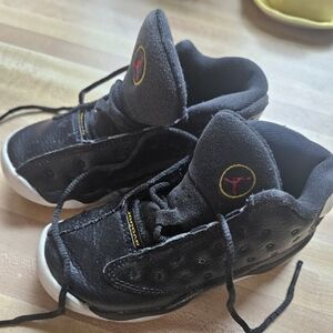 Jordan Retro 13 Playoff Black High-Top Sneakers 9C